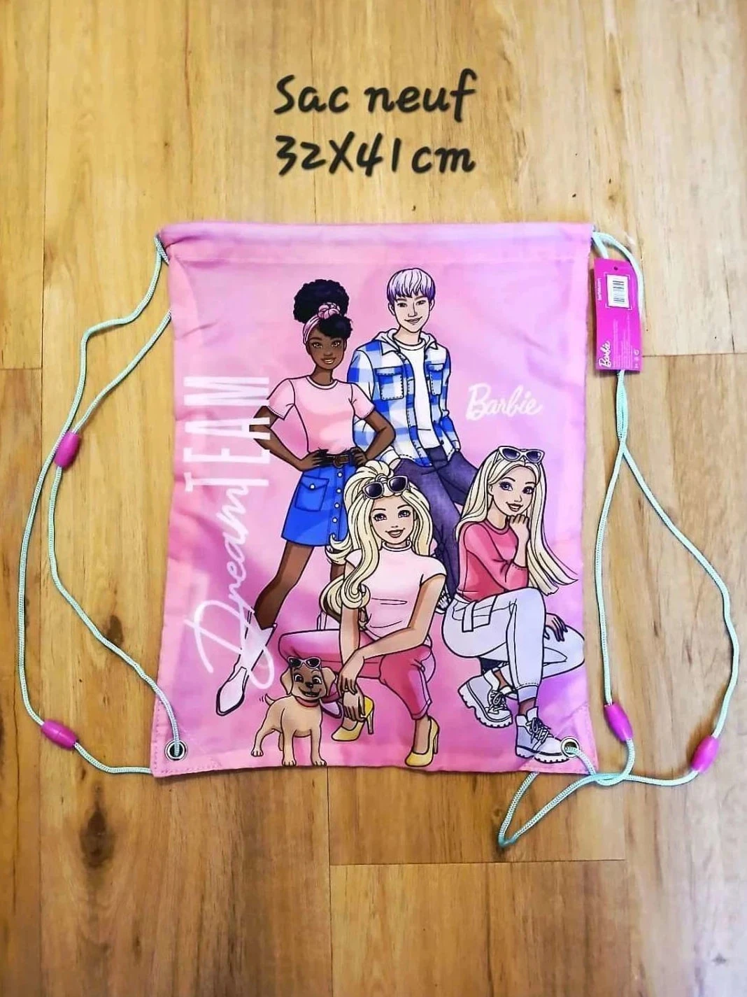 Barbie Sac de sport 32x41cm